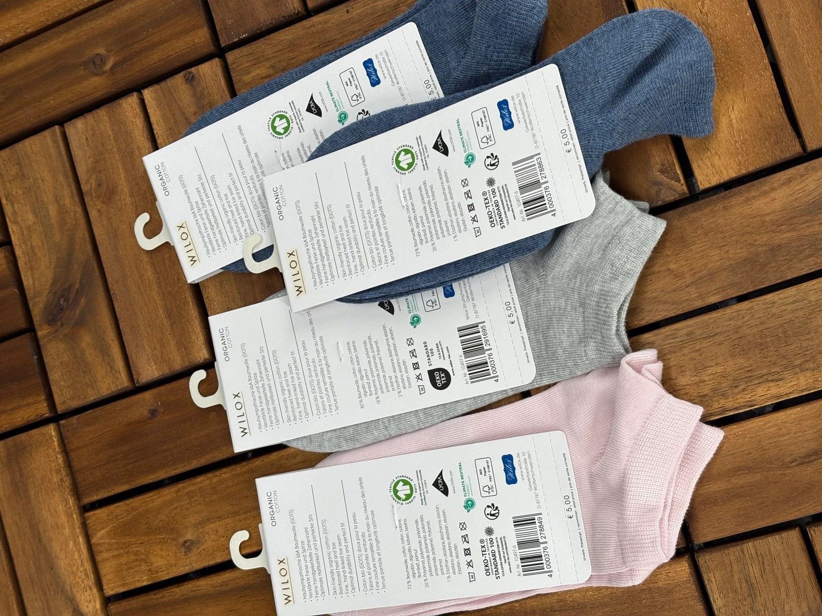 Lote de 14 pares de meias Wilox 35-38 – photo 7